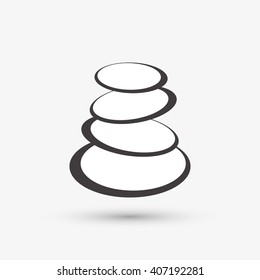 Graphic design of spa center, editable vecctor