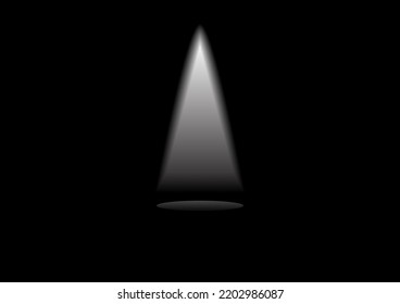 graphic design stage lighting spotlights with gray background