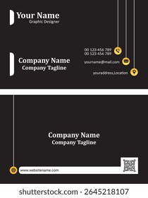 Graphic design Stylish Double side Visiting Card design