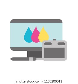 graphic design tablet computer and digital pen