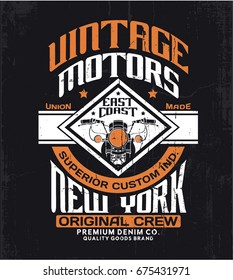 graphic design for tee print as vector