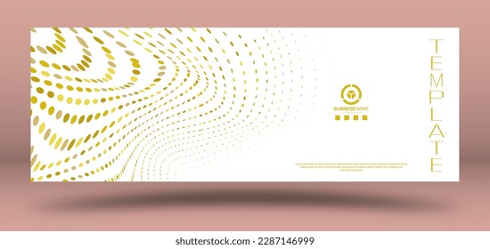 A graphic design template for a cover or poster. Layout for the design of a booklet or brochure. Creative idea for the design of prints, postcards, interior compositions. Modern style