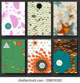 graphic design templates for logo labels and badges abstract line patterns backgrounds collection for banners flyers placards and posters line classic textile star texture background scene edge fabric