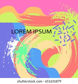 Graphic Design Templates for Logo, Labels and Badges. Abstract Line Patterns Backgrounds. Collection for Banners, Flyers, Placards and Posters. Retro Backgrounds.