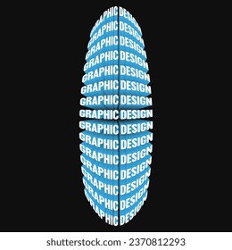 graphic design text typography vector art