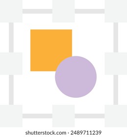 Graphic Design Tool Icon Vector Flat Illustration