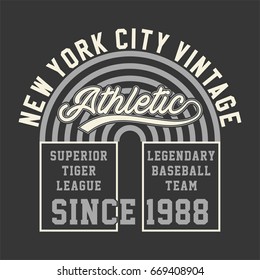 graphic design typography for shirt and print
