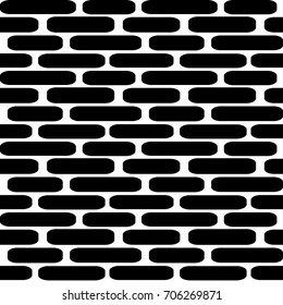 Graphic design. Vector background. Seamless abstract monochrome pattern. Black and white vector structure.