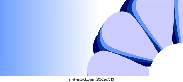 graphic design vector background simple floral full color