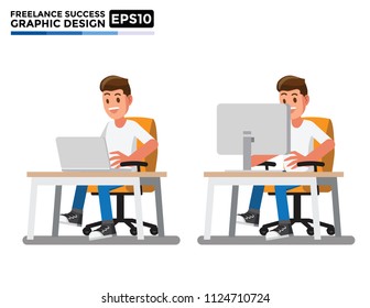 Graphic design vector, Cartoon character