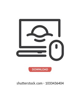 Graphic design vector icon