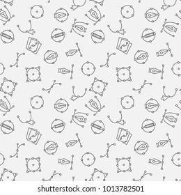 Graphic design vector seamless pattern or background