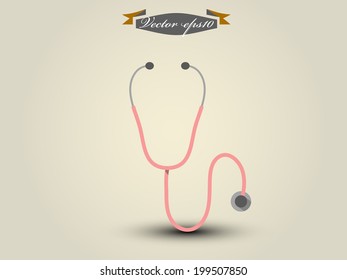graphic design vector of Stethoscope