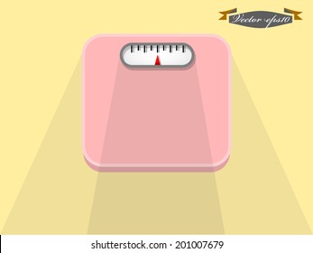 graphic design vector of weight