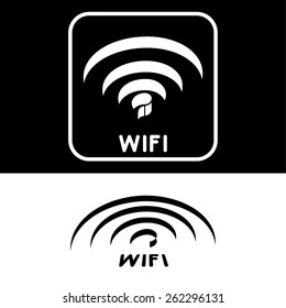 Graphic design wifi symbol