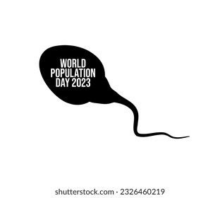 Graphic design for world population day