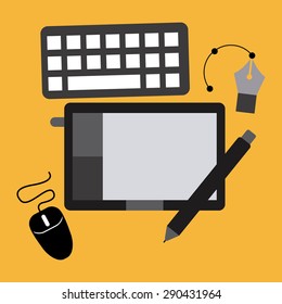 graphic designer design, vector illustration eps10 graphic 