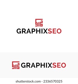 Graphic designer logo template Graphic designer logotype for your business