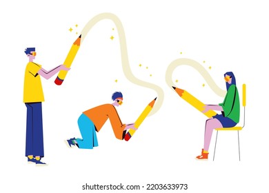 Diseñador gráfico trabajando en entorno virtual