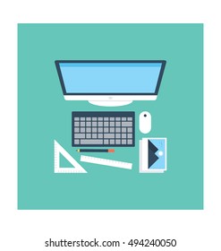 Graphic Designing Vector Icon