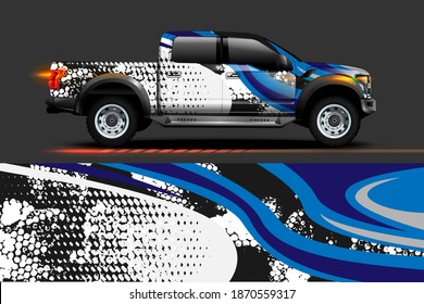 graphic designs of car wraps with sporty abstract background