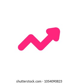 Graphic diagram arrow 