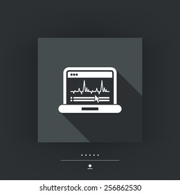 Graphic diagram computer icon