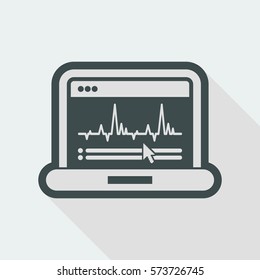 Graphic diagram computer icon