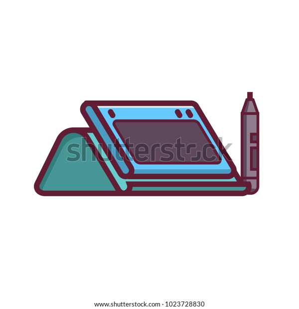 Graphic Drawing Tablet Stand Stylus Icon Stock Vector Royalty Free 1023728830 10 best standalone drawing tablets. https www shutterstock com image vector graphic drawing tablet stand stylus icon 1023728830