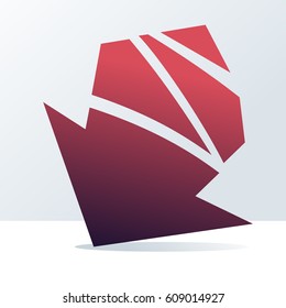 Graphic element arrow