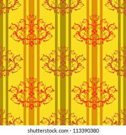 Graphic element. Color lines. Vector illustration. Seamless.
