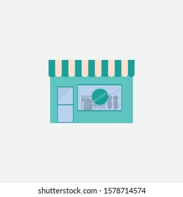 boutıque ıcon graphic element Illustration template design