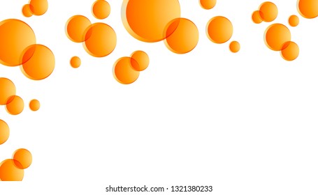 Graphic element template minimalist style background with circles