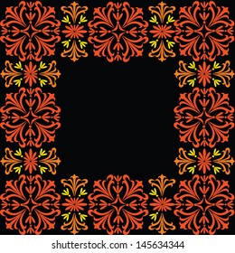Graphic element. Vector illustration. Seamless.