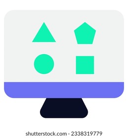 Graphic Elements Icon can be used for web, mobile app, infographic, etc