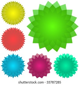 Graphic elements set. Vector illustration.