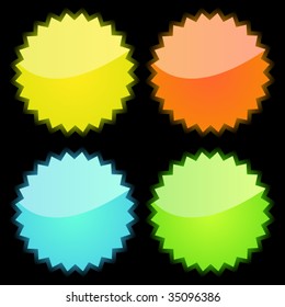 Graphic elements set. Vector illustration.