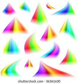 Graphic elements set. Vector illustration.