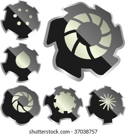 Graphic elements set. Vector illustration.