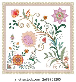 Graphic elements for vector design. Swirl vintage elements decorative illustration. 