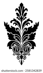 Graphic elements vintage lines black vintage lines