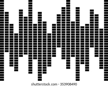 Graphic equalizer black