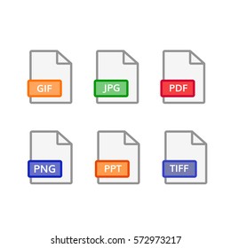 graphic file icons 