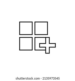 Icono de colección de agregación plana gráfica para su diseño y sitio web