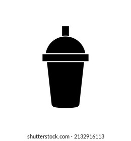 Graphic flat cup icon for your design and website. Suitable for food and drink industry