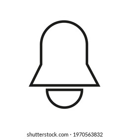 Graphic flat design icon 
notification for your design