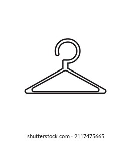 Graphic flat hanger icon for your design and website