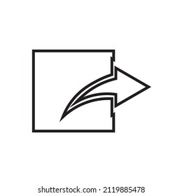 Icono gráfico de acciones planas para su diseño y sitio web