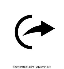 Icono gráfico de acciones planas para su diseño y sitio web