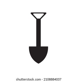 Icono gráfico de pala plana para su diseño y sitio web